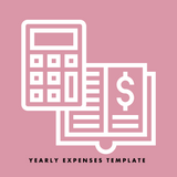Yearly Expenses Template