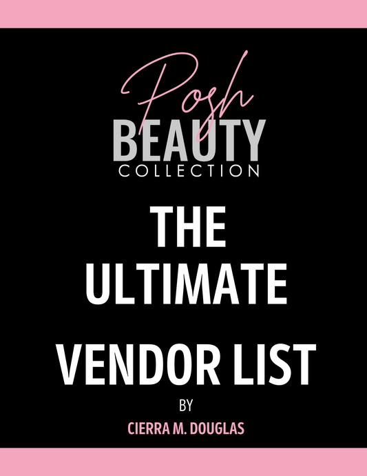 ULTIMATE VENDOR LIST